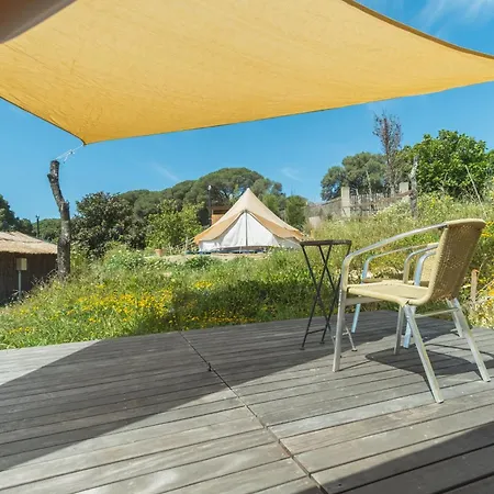 Hotel Stone Pines Eco Glamping à Los Canos De Meca Extérieur photo